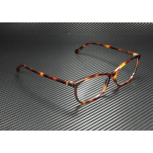 GUCCI GG0548O 006 Square Havana Shiny Havana Demo Lens 55 mm Women's Eyeglasses