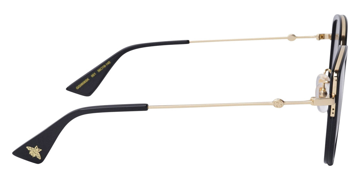 Gucci™ GG0606SK 001 56 - Black/Gold